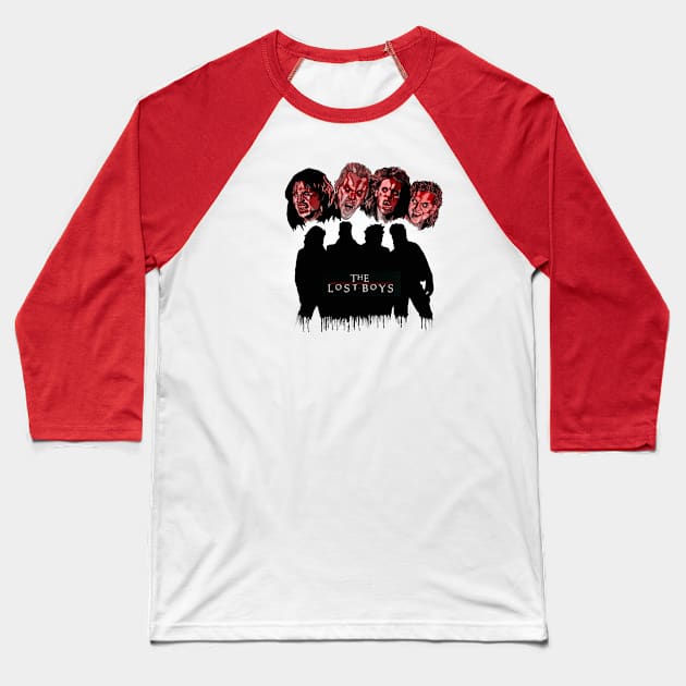 The Lost Boys TRIBUTE Baseball T-Shirt by Jldigitalcreations